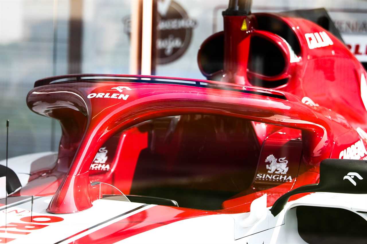 Formula 1 car shown in Krakow