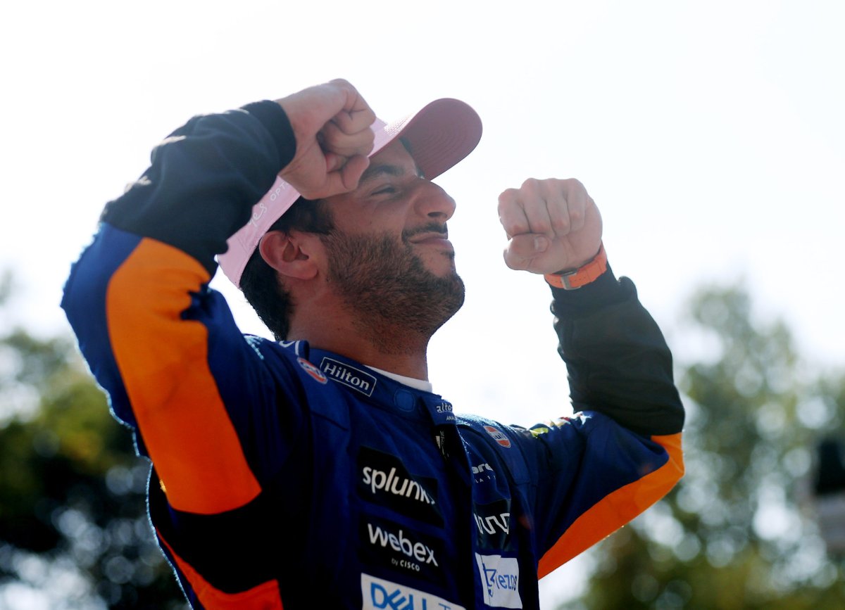 Daniel Ricciardo throws himself into a huge drive to survive the update after his F1 win at Monza