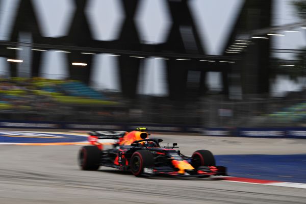 Aston Martin Red Bull Racing F1 Singapore Grand-Prix practices