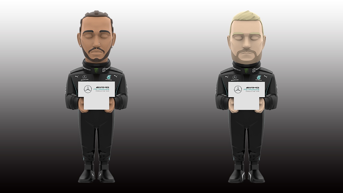 Formula 1 works with Mighty Jaxx from Singapore to bring you unique driver collectibles