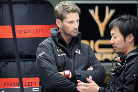 Grosjean puts Jimmie Johnson on the same podium as F1 greats Lewis Hamilton and Michael Schumacher