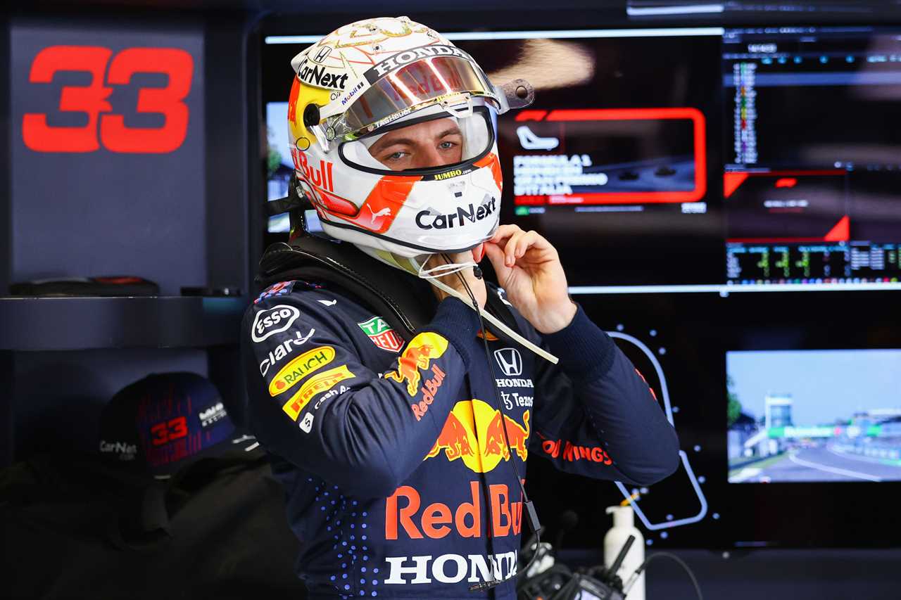 f1 grand prix of italy max verstappen