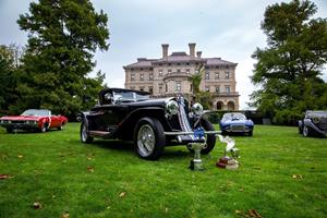 One week until the expected Audrain Newport Concours &