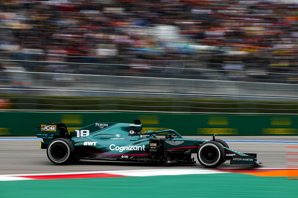 Lance Stroll fined for colliding with Pierre Gasly at the Russian GP