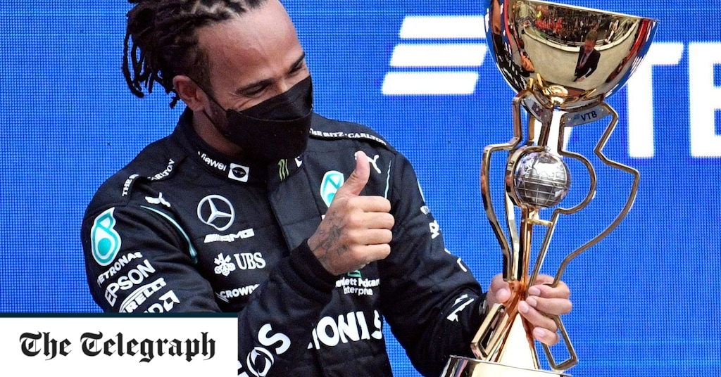 Lewis Hamilton wins the 100th F1 race while Lando Norris is devastated