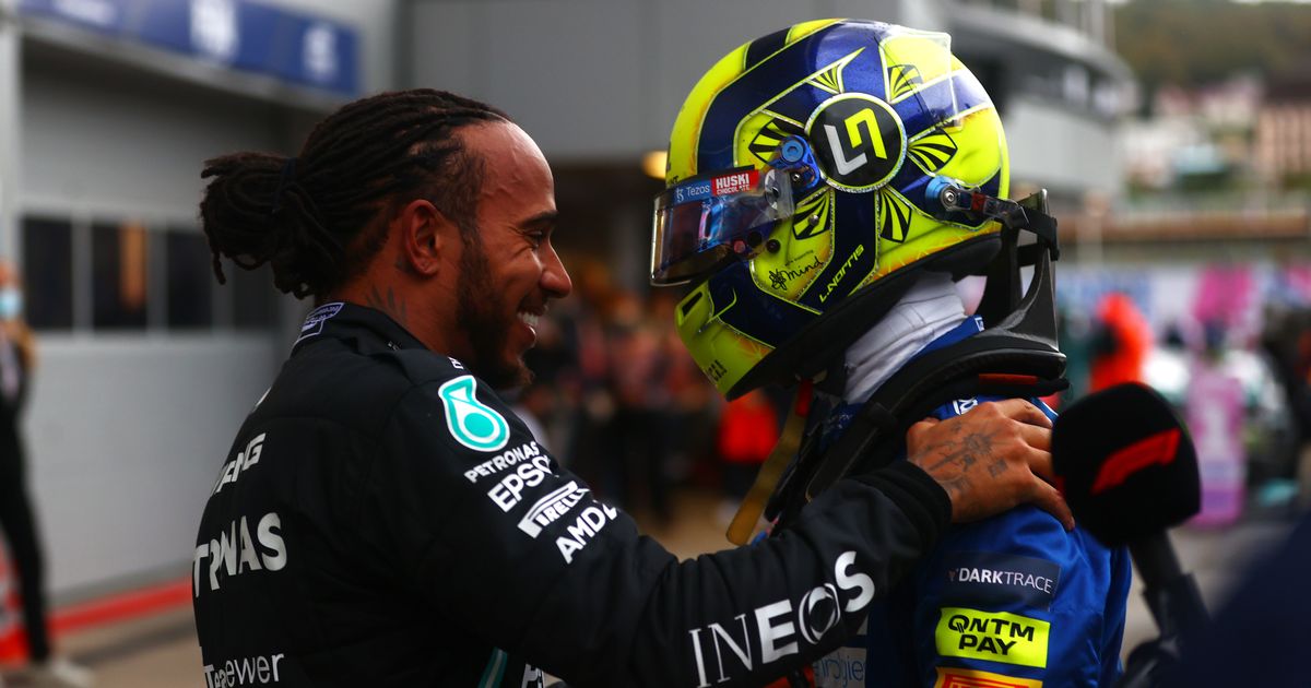 Lando Norris delivers an emotional reaction when a later mistake denies him his first Formula 1 victory