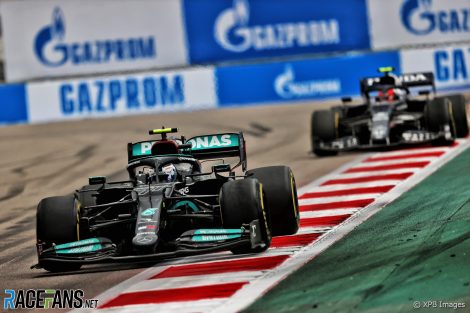 Valtteri Bottas, Mercedes, Sochi Autodrom, 2021