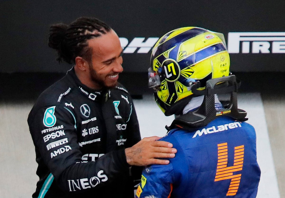 "In a Battle of Wits ..." - Ex-F1 driver makes a bold claim by Hamilton about Norris