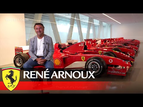 A special day in Maranello with René Arnoux