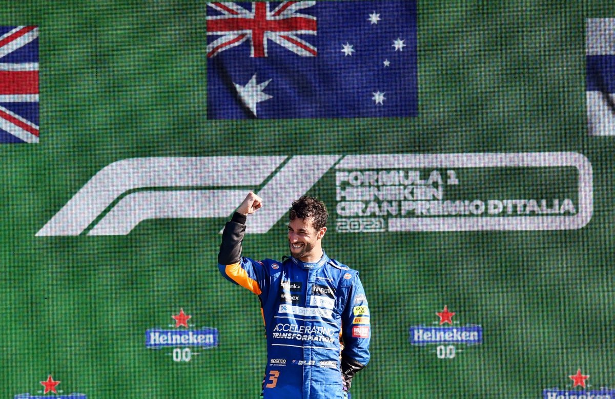 Daniel Ricciardo reveals feelings about Aussie Pride after dating Piastri.  secured the Monza double