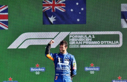 Daniel Ricciardo reveals the latest tattoo talks with the former F1 boss in Monza