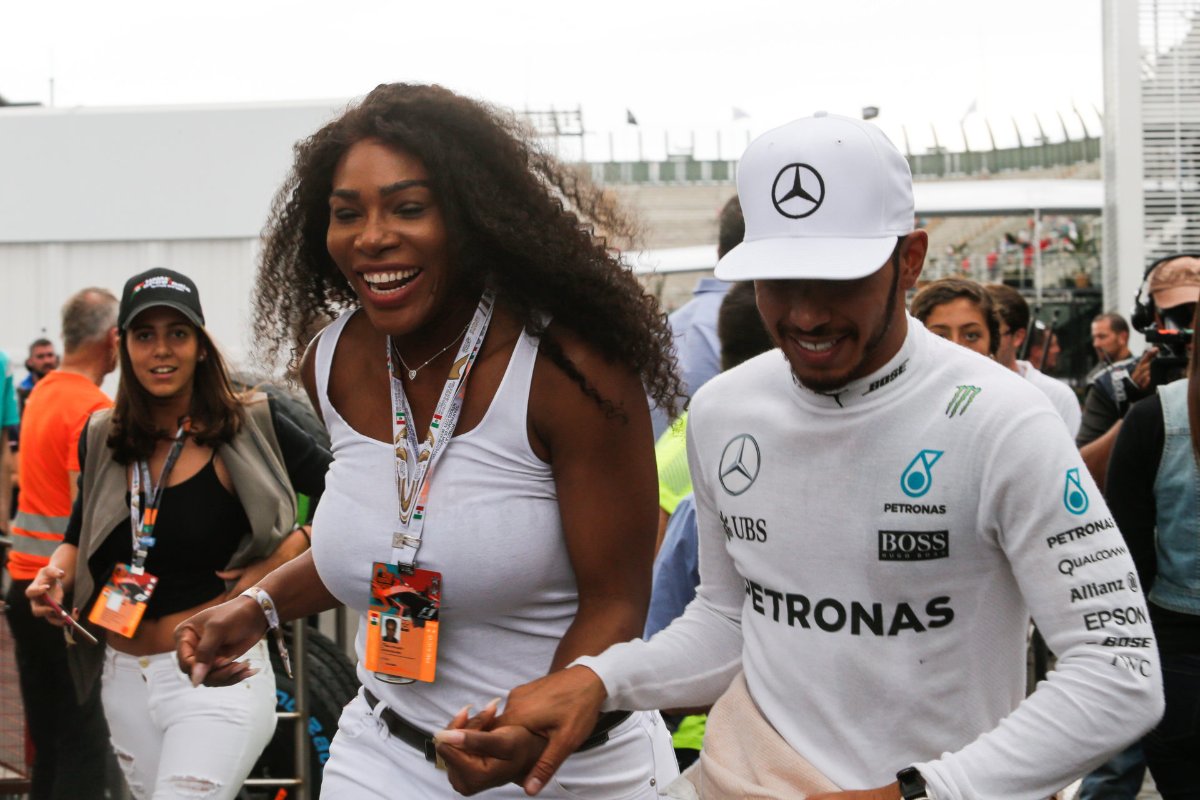 "Call Me Louis" - Serena Williams & Lewis Hamilton banter about his appearance at Paris Fashion Week