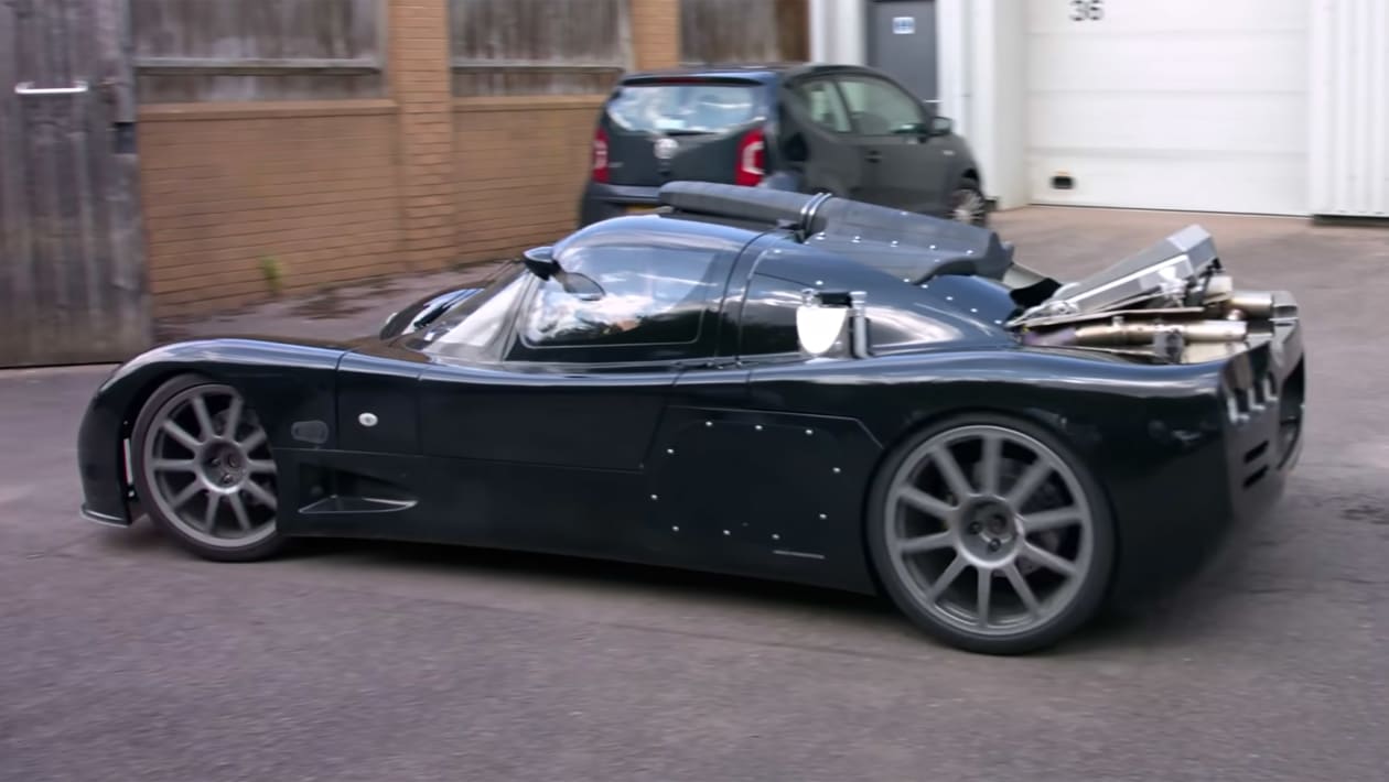 GMA T.50 Test-Maultier bereitet sich auf einen Lauf mit 12.100 U/min vor