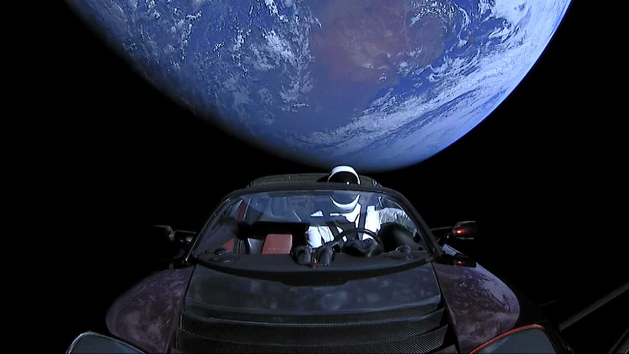 Elon Musk Tesla Roadster