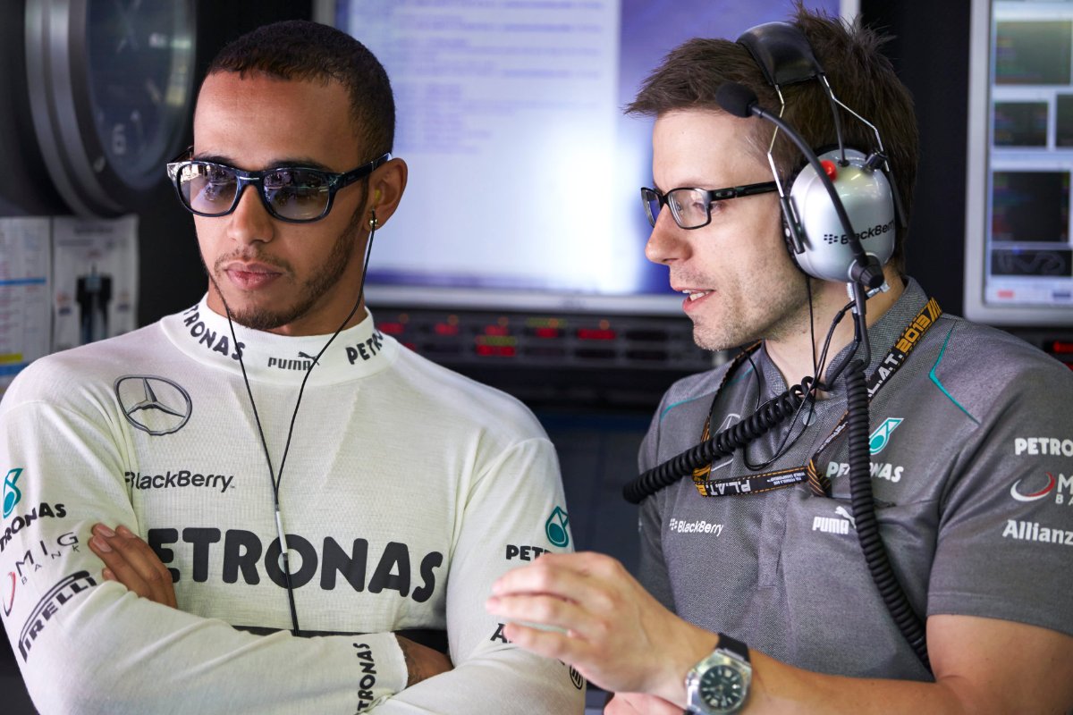 How many poles does Lewis Hamilton have with Mercedes F1?