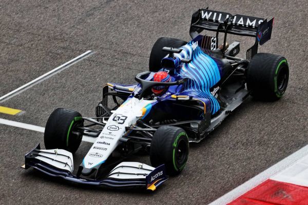 Williams Racing F1 Russian Grand Prix race - hard fight today