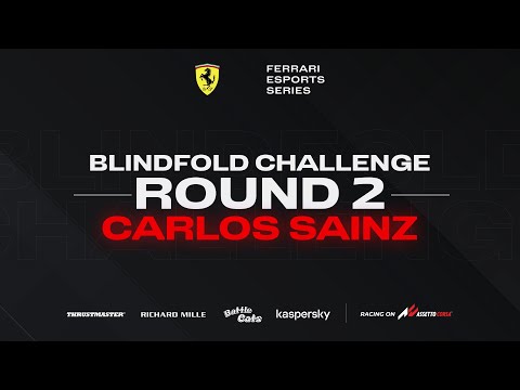 Blindfold Challenge with Carlos Sainz