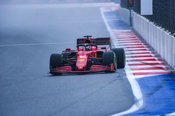 Scuderia Ferrari F1 Russian Grand-Prix- Sainz on front row in tricky qualifying