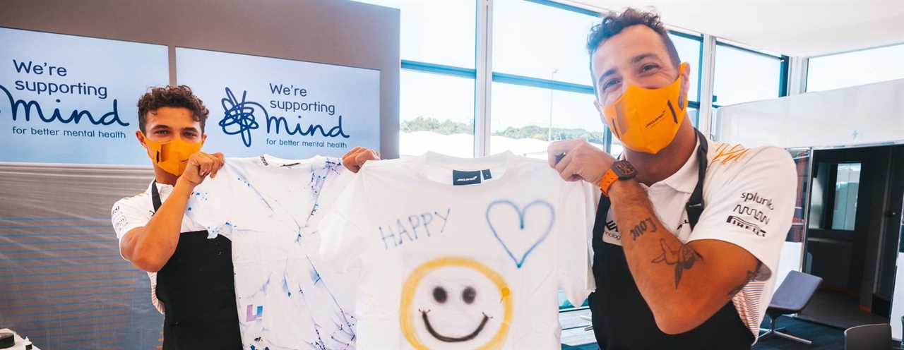 McLaren Racing - Lando and Daniel design for Mind