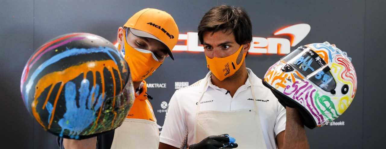 Carlos and Lando paint for Mind