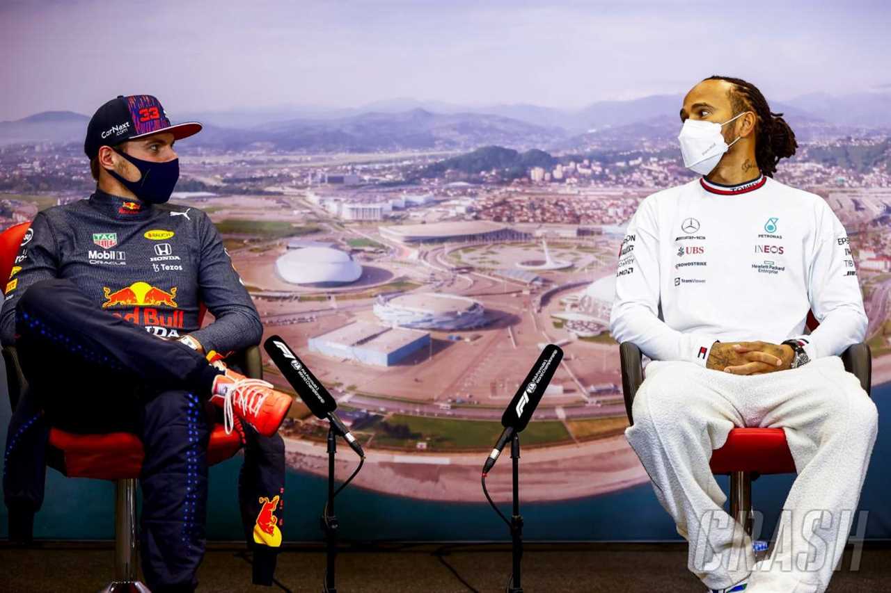Hamilton admits it will be "tough" beating Verstappen to the F1 title |  F1