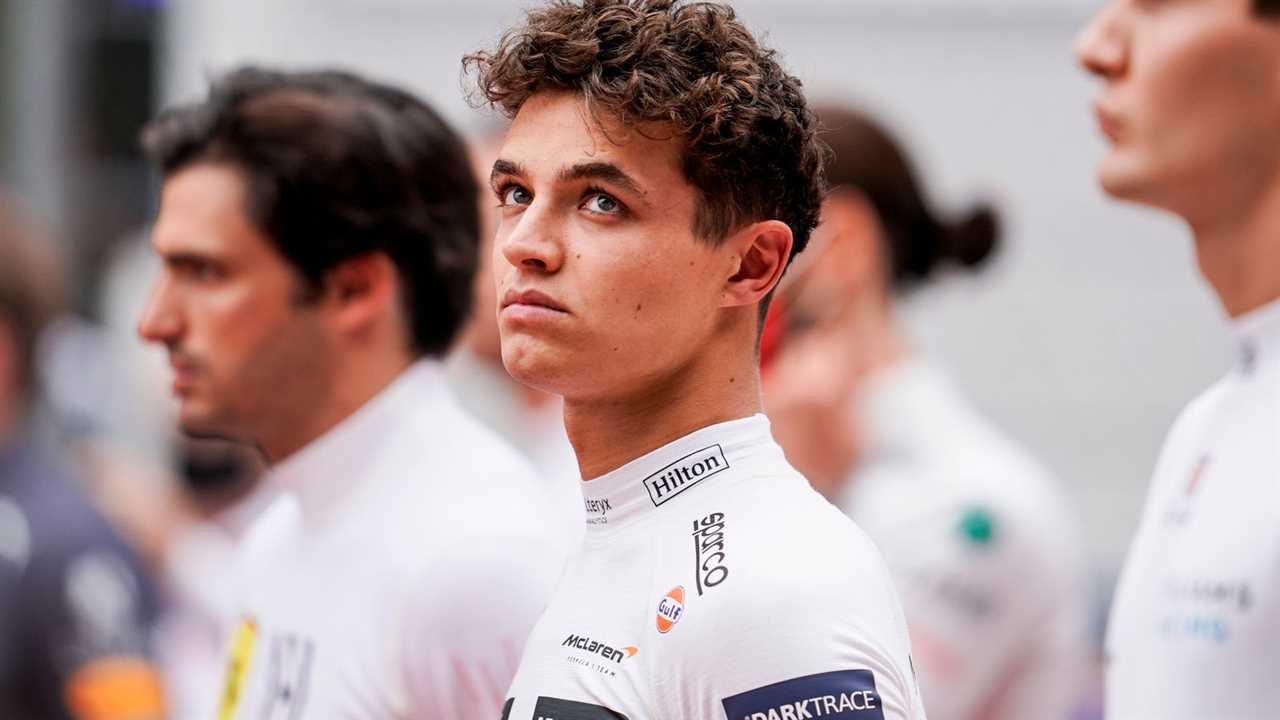 Lando Norris talks about mental health problems in the rookie McLaren F1 season
