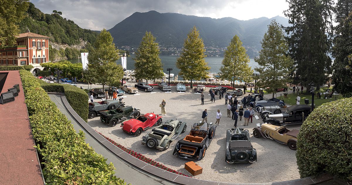The Concorso d'Eleganza in the Villa d'Este is my new favorite car show