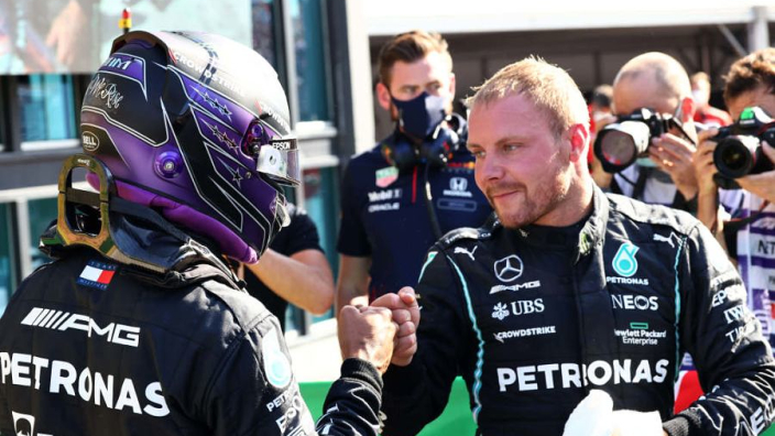Hamilton explains why Bottas is different to previous team-mates