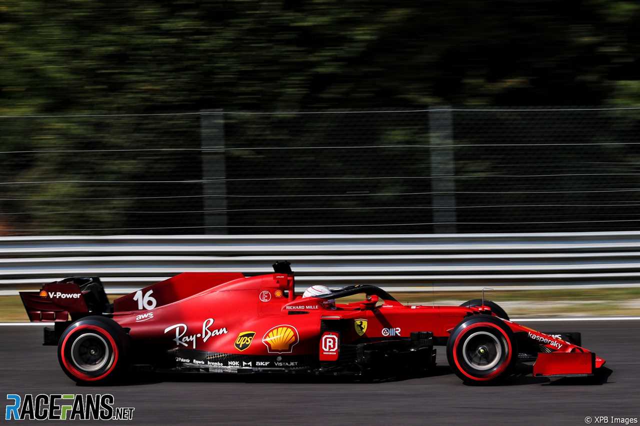 "Unwell" Leclerc ends the training early in a difficult start for Ferrari · RaceFans