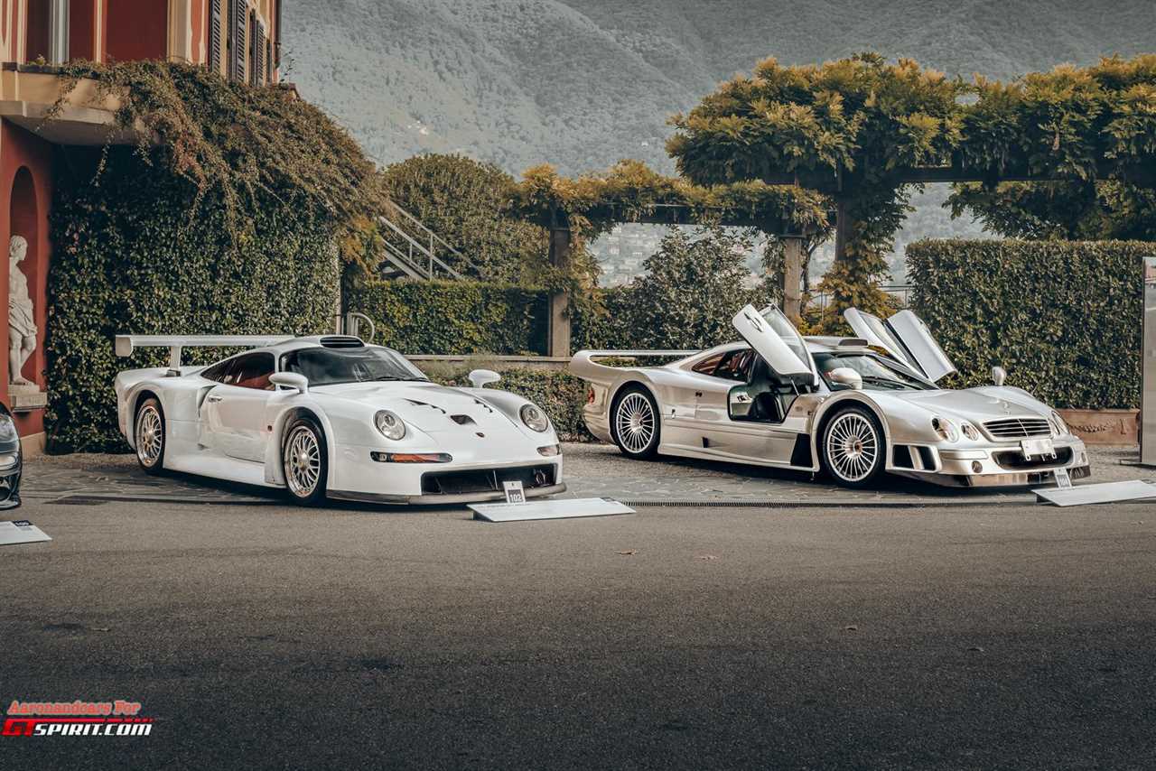 Porsche 911 GT1 Mercedes CLK GTR