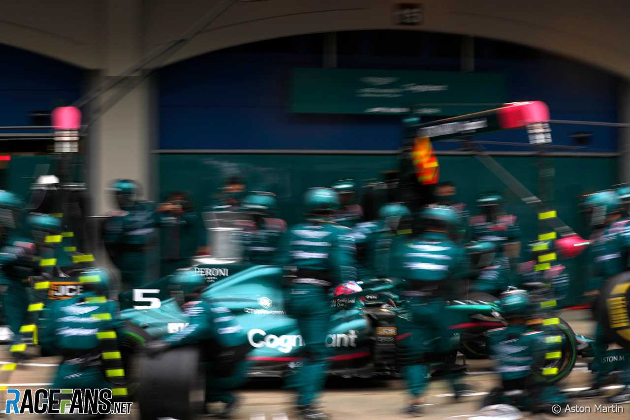 F1: Aston Martin had to "try" to switch to slick tires