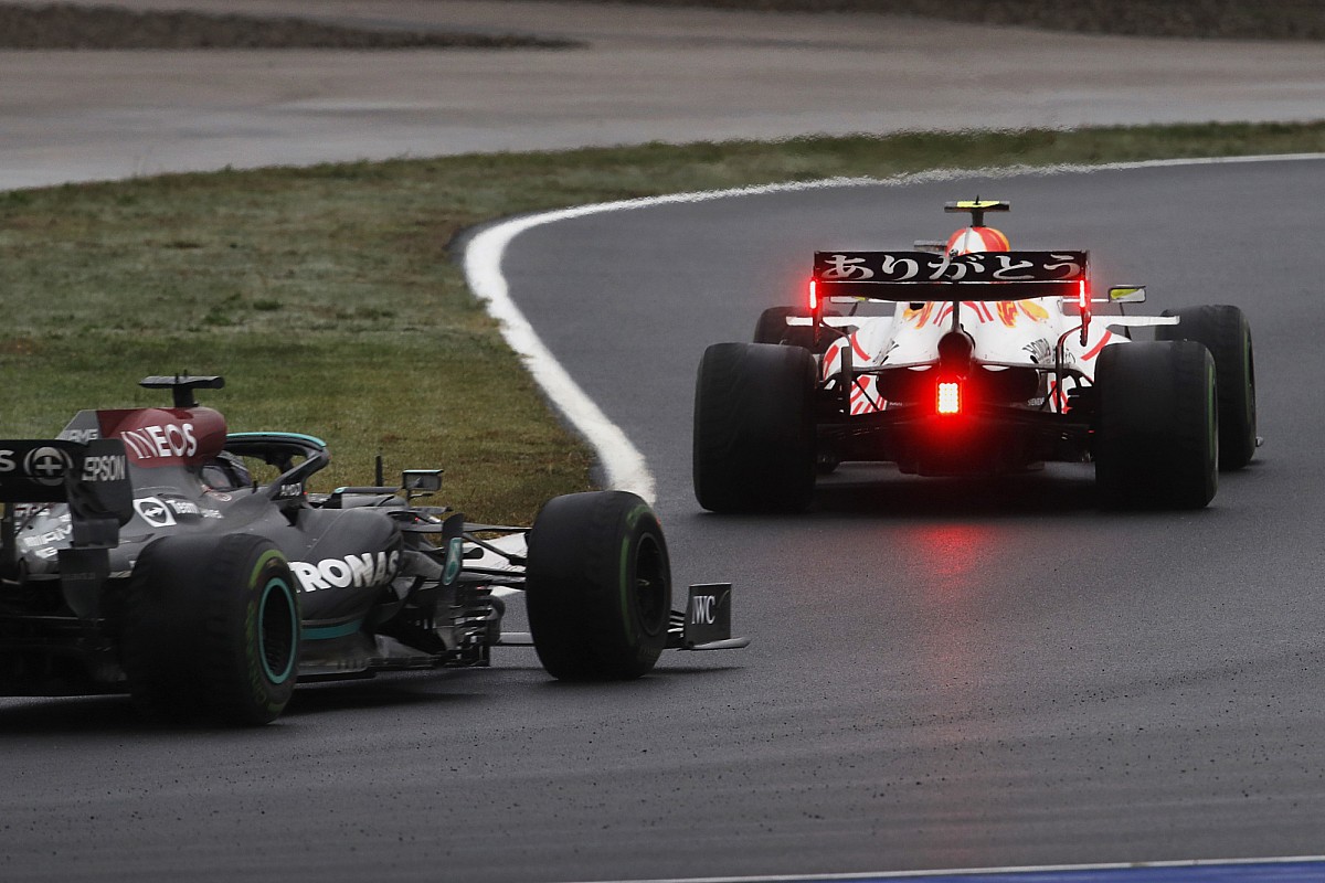 The FIA ​​explains why Perez was not investigated for violating the Turkish F1 bollard