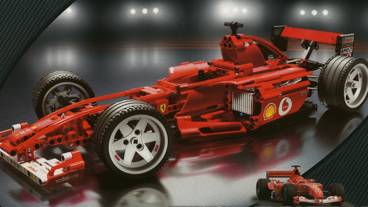 LEGO Racers 8386 Ferrari F1 Racer 110 Featured