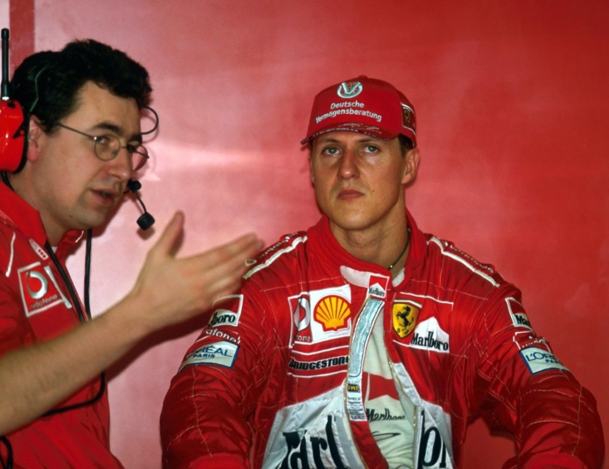 WATCH: When Michael Schumacher introduced the current Ferrari F1 boss Mattia Binotto to the world