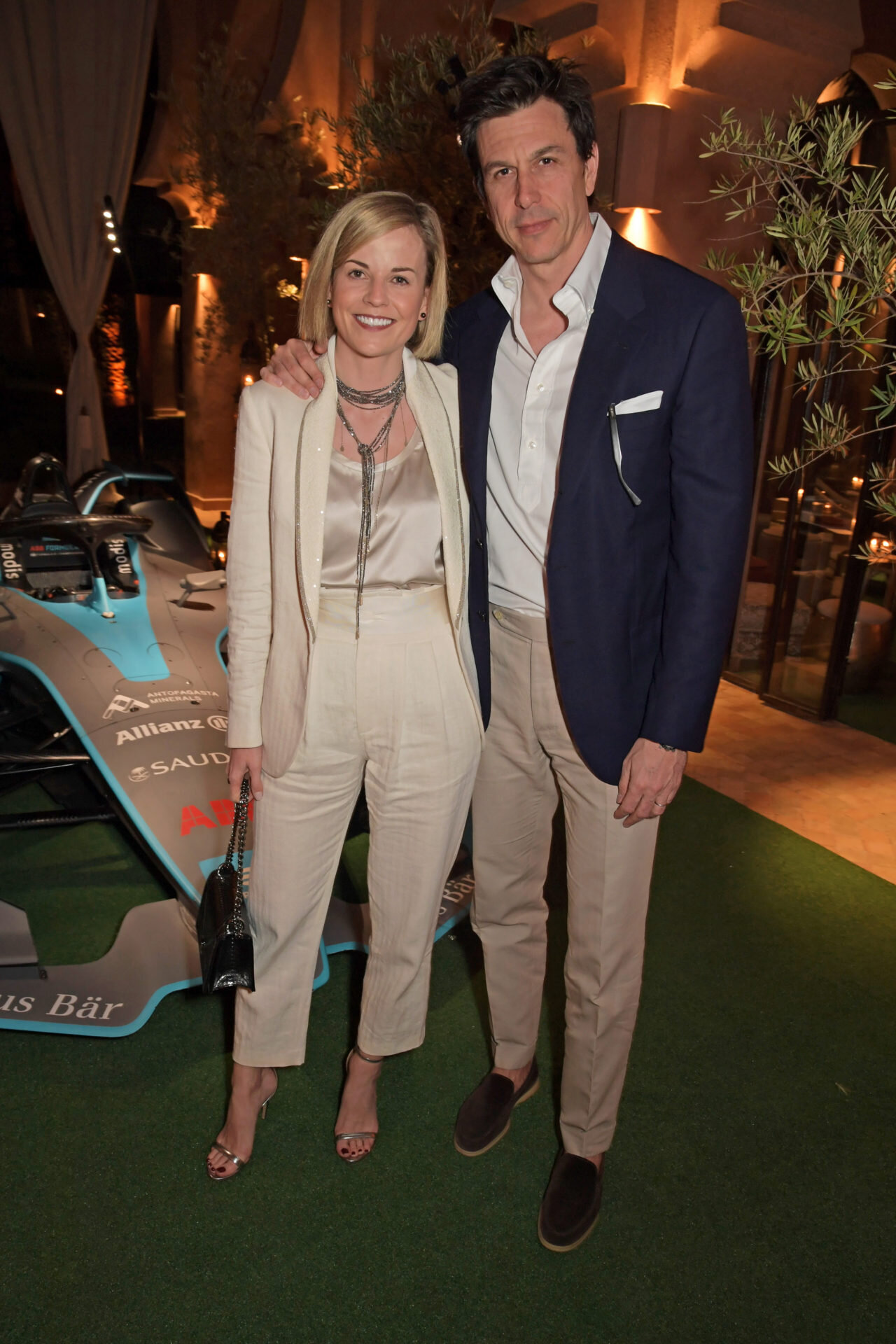 Susie Wolff pays an exuberant homage to Toto Wolff as they ring in their 10th wedding anniversary