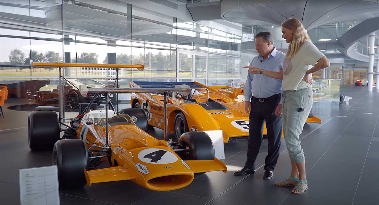 Take a tour of the iconic McLaren Technology Center with Zak Brown