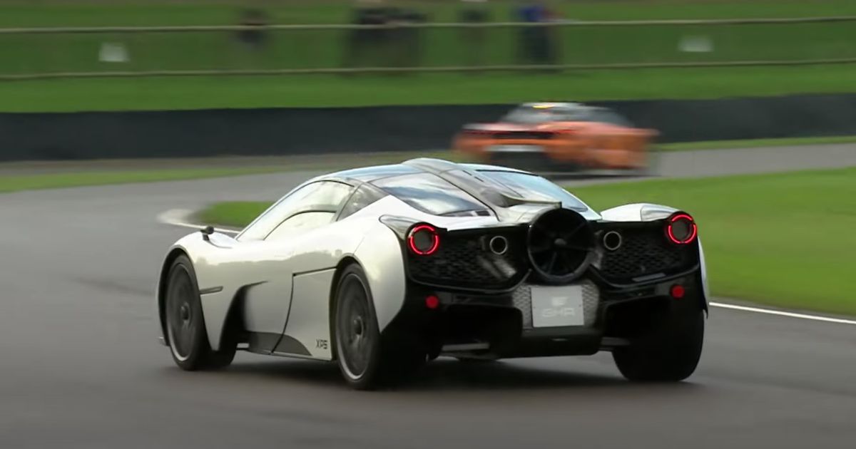 GMA T.50 makes dynamic debut at Goodwood, sounds like an old F1 car