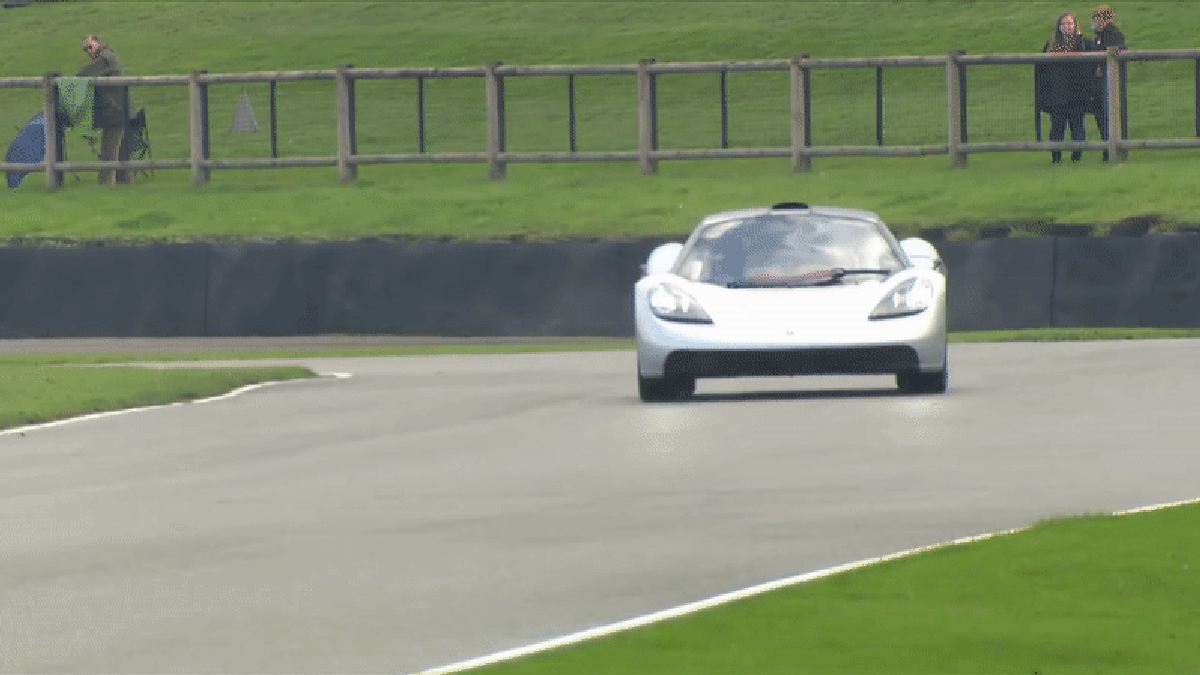 Hear the Gordon Murray T.50 howl through Goodwood