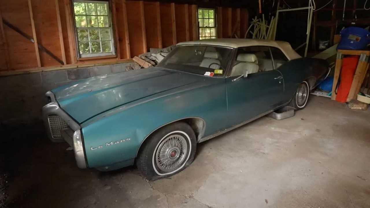 This Pontiac LeMans has not been washed in 22 years