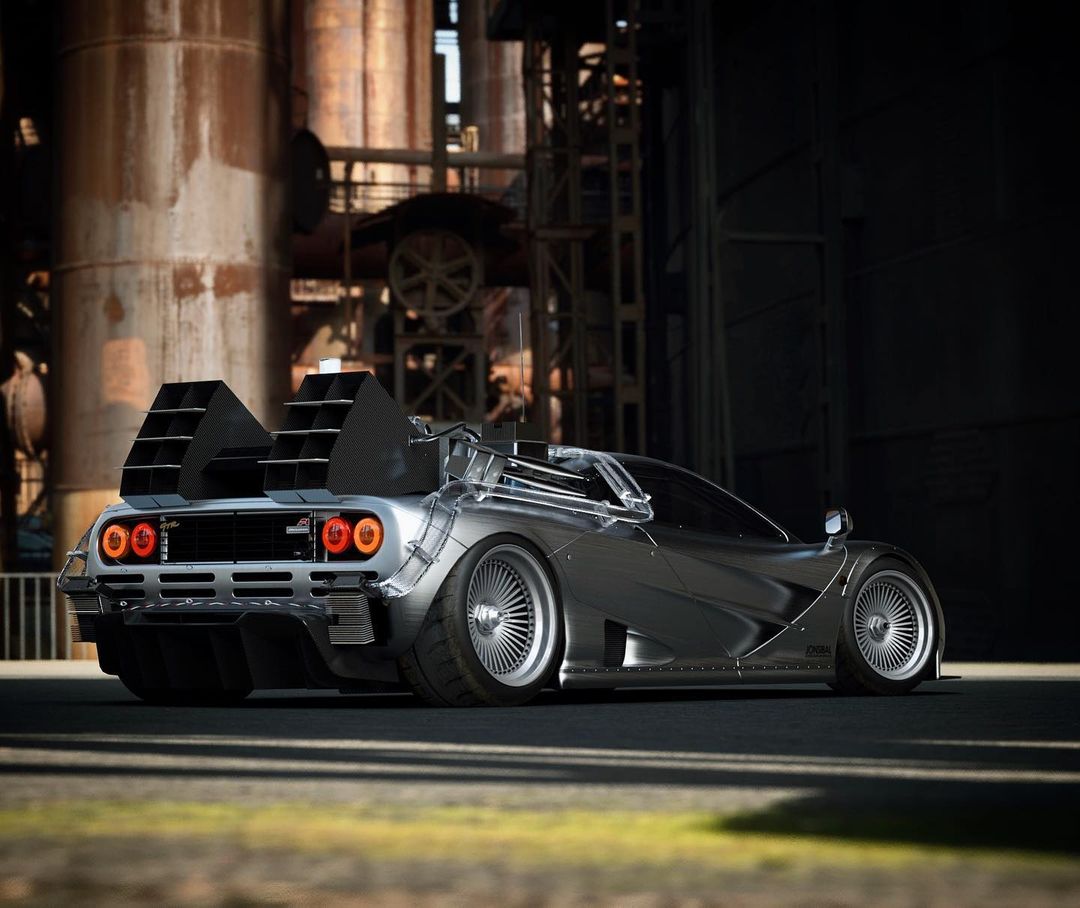 McLaren F1 GTR “Back to the Future” returns once again to the Disrupt Time Continuum
