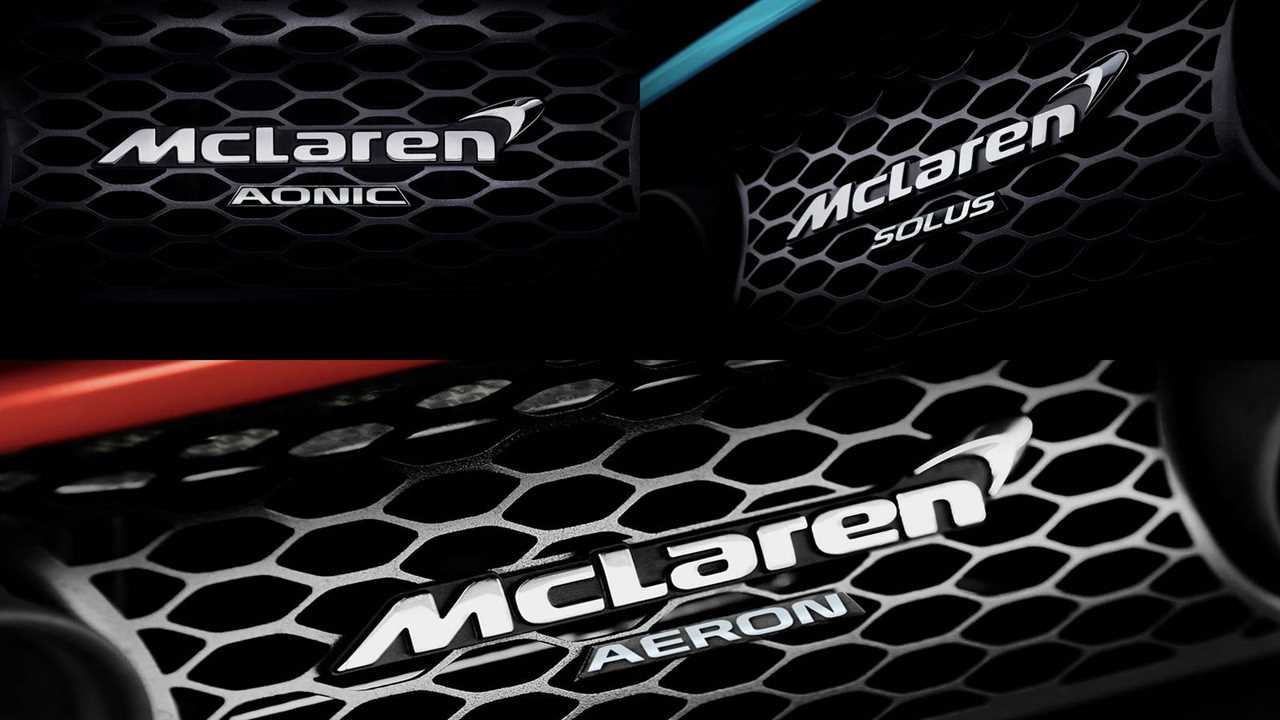 Future McLaren supercars will have some provocative names