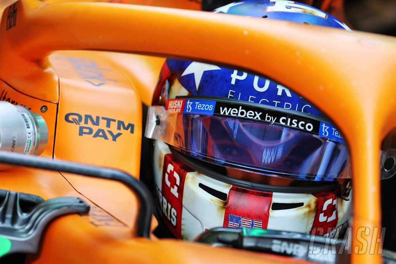 Norris delighted with McLaren's F1 training pace despite being "an idiot"