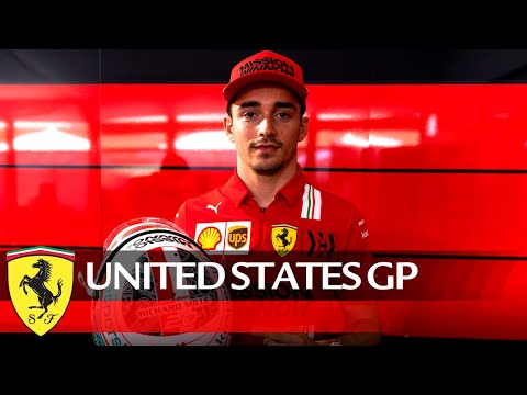 Charles’ special lid for the US GP