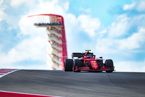 Scuderia Ferrari F1 US GP qualifying -Leclerc and Sainz fifth and sixth at Cota