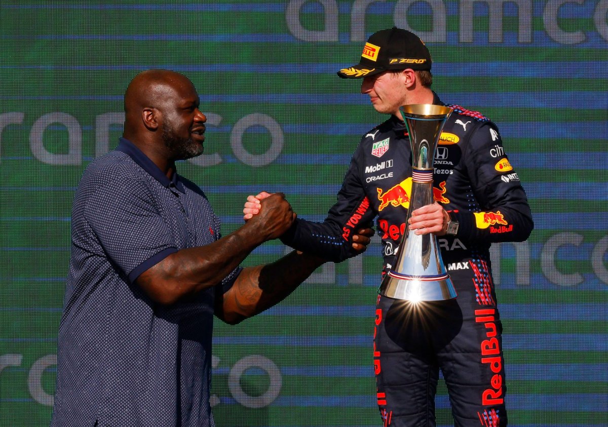 “Shaq speaks back” – Shaquille O’Neal left F1’s Martin Brundle confused with a bizarre track interview at the 2001 German GP