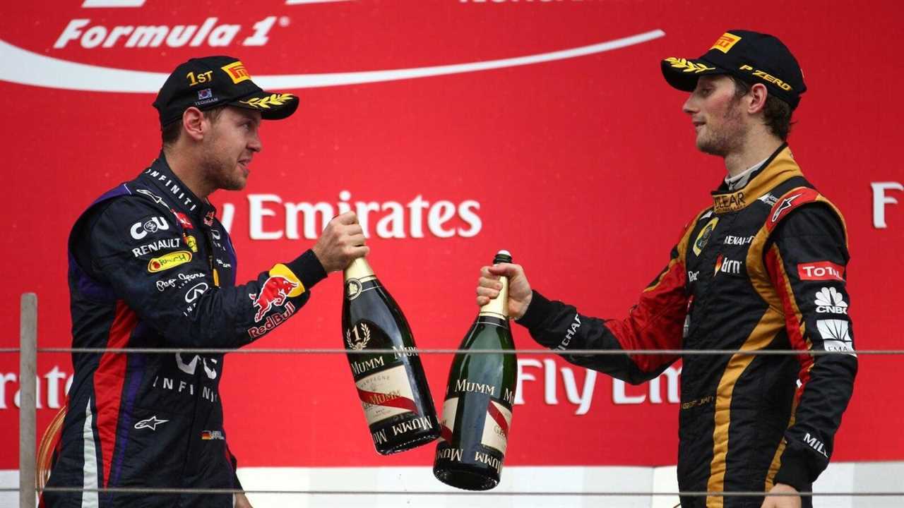 Romain Grosjean reveals Sebastian Vettel’s encouraging gesture after his near-fatal F1 crash in Bahrain