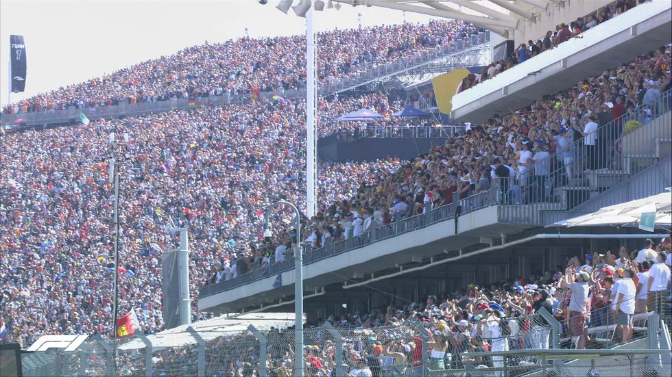Formula 1 makes a loud statement at the US Grand Prix