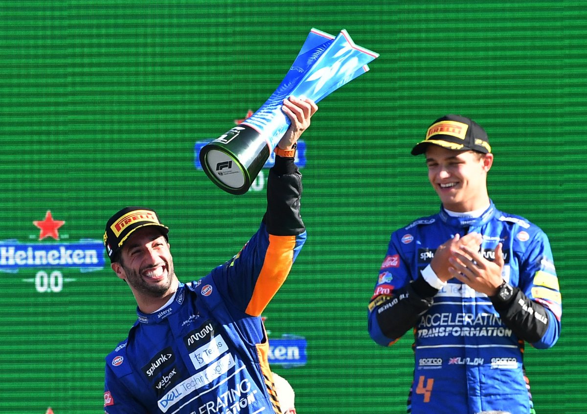 Daniel Ricciardo fires warning shot at Mercedes and Red Bull in McLaren F1 form