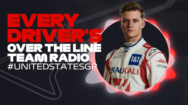WATCH: Hear every driver on the line team radio for the United States Grand Prix