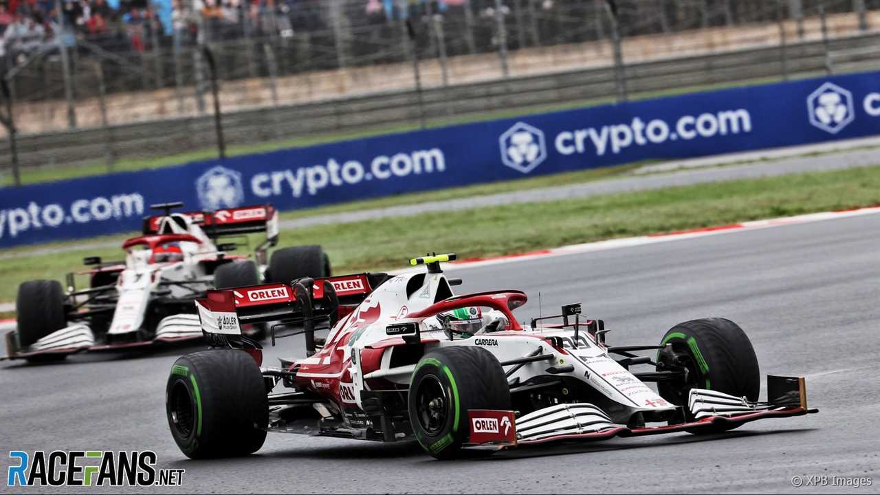 Antonio Giovinazzi, Alfa Romeo, Istanbul Park, 2021